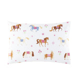 Horses 100% Cotton Hypoallergenic Pillowcase - Toddler