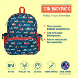 Transportation 17 inch Backpack