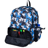 Blue Camo 17 Inch Backpack