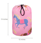 Horses Microfiber Sleeping Bag w/ Pillowcase