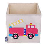 Fire Truck 10" Storage Cube