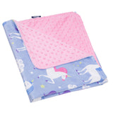 Unicorn Plush Baby Blanket