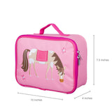 Horse Embroidered Lunch Box