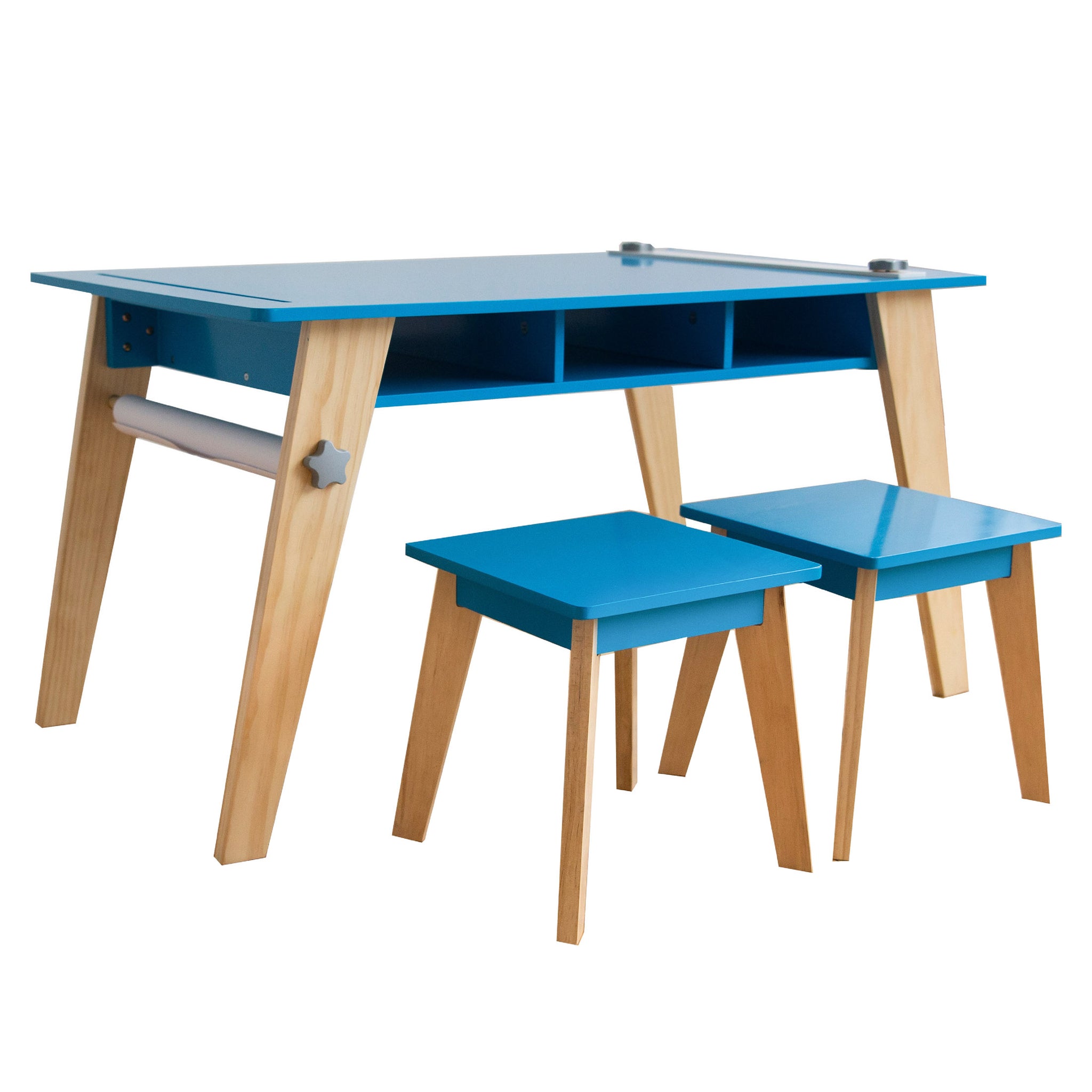 Wildkin Kids Arts and Crafts Table Blue