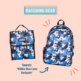 Blue Camo Lunch Bag