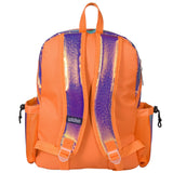 Orange Shimmer 17 inch Backpack