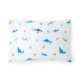 Shark Attack 100% Cotton Pillowcase - Standard