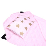 Pink and Gold Stars Modern Nap Mat