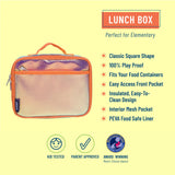 Orange Shimmer Lunch Box