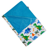 Dinosaur Land Plush Throw Blanket