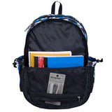 Blue Camo 17 Inch Backpack