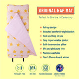 Pink and Gold Stars Original Nap Mat