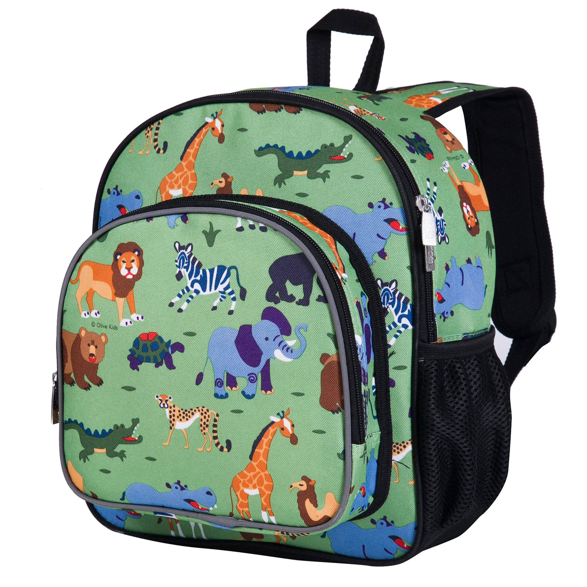 Wildkin 12 Inch Kids Backpack | Toddler Backpacks - Wild Animals