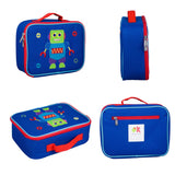 Robot Embroidered Lunch Box