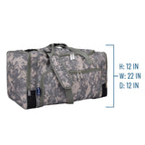 Digital Camo Weekender Duffel Bag