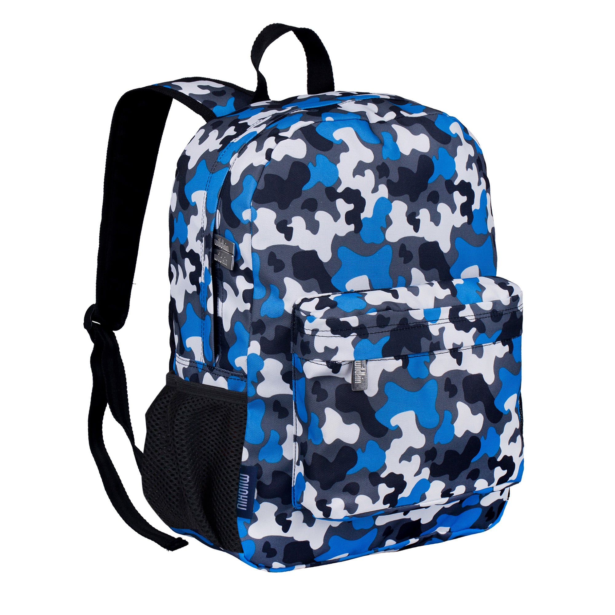 Wildkin Blue Camo Crackerjack Backpack