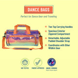 Orange Shimmer Dance Bag