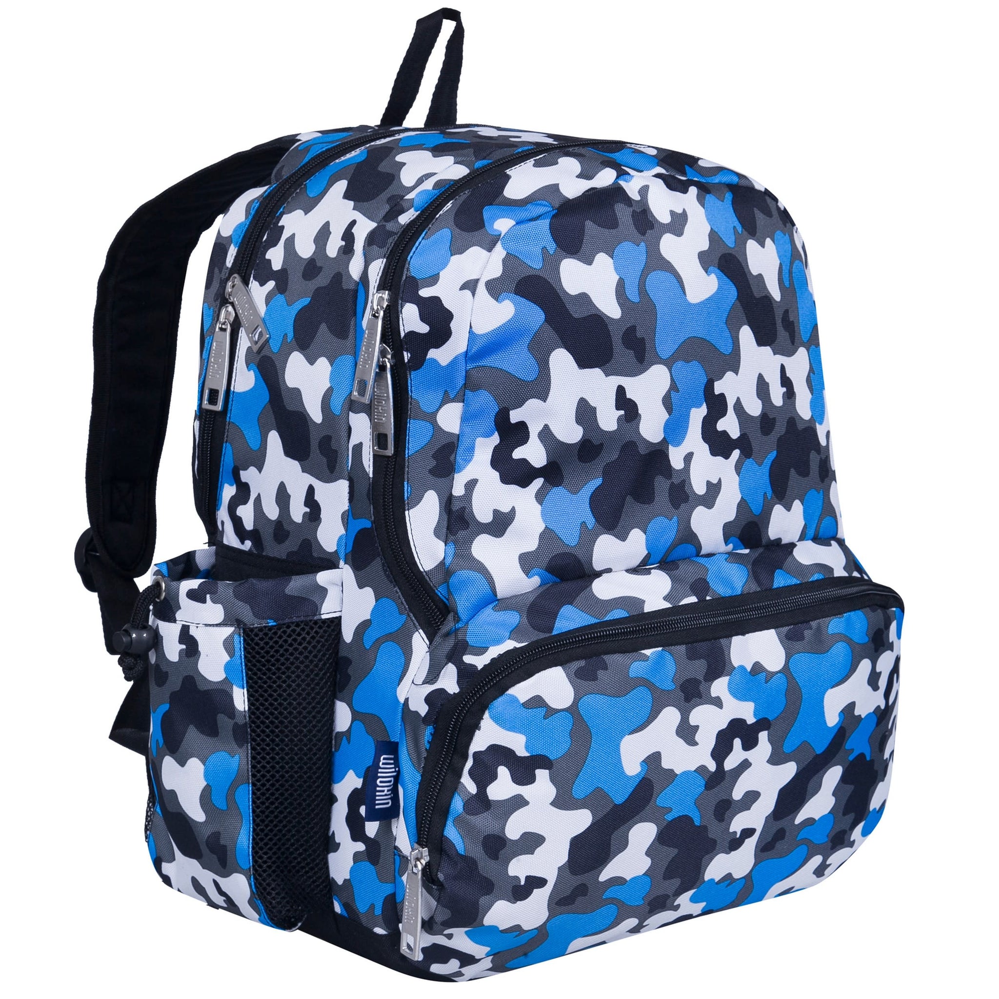 Wildkin Blue Camo 17 inch Backpack