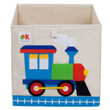 Train 13" Storage Cube