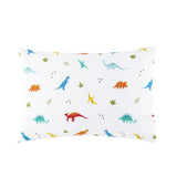 Jurassic Dinosaurs 100% Cotton Hypoallergenic Pillowcase - Toddler