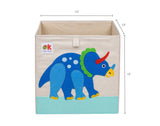 Dinosaur Land 13" Storage Cube