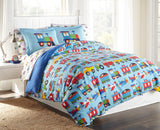 Trains, Planes & Trucks 100% Cotton Duvet Cover