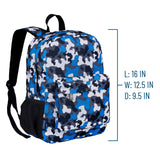 Blue Camo 16 Inch Backpack