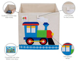 Train 13" Storage Cube