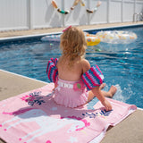 Magical Unicorns 100% Cotton Beach Towel