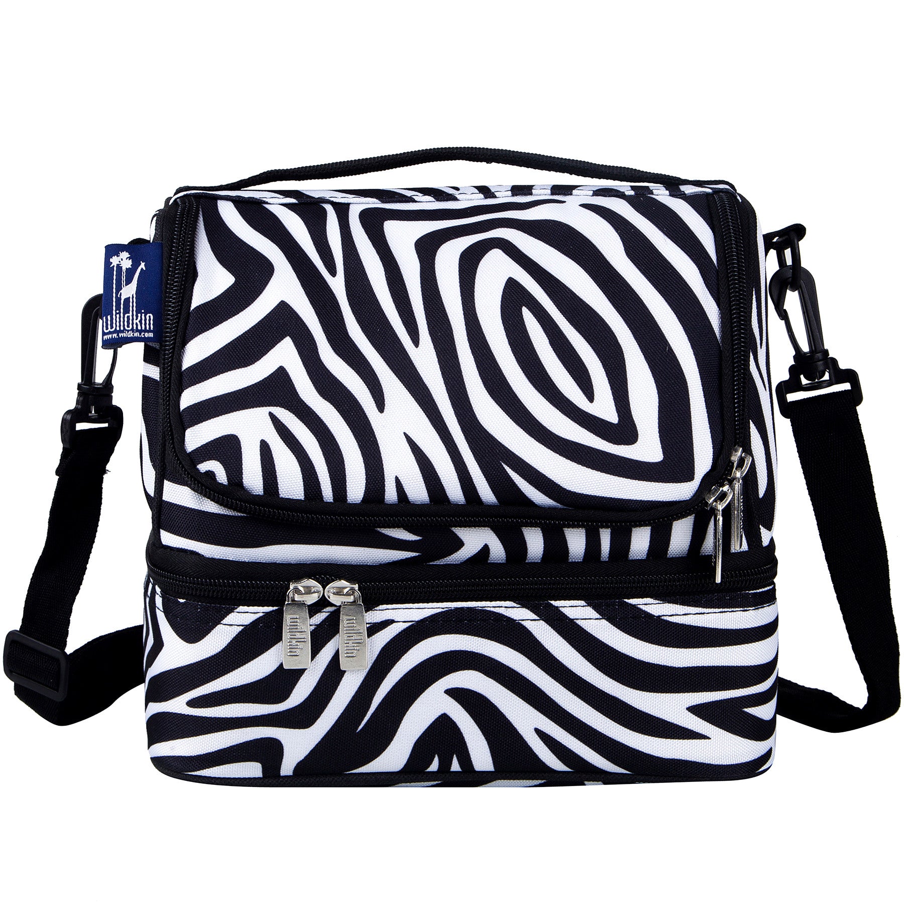 Zebra Logo Messenger Bag