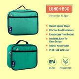 Emerald Green Lunch Box