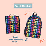 Rainbow Hearts Lunch Bag