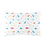 Jurassic Dinosaurs 100% Cotton Flannel Pillowcase - Standard