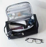 Rip-Stop Black Toiletry Bag