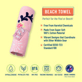 Magical Unicorns 100% Cotton Beach Towel