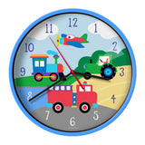 Trains, Planes & Trucks Wall Clock