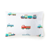 Transportation 100% Cotton Hypoallergenic Pillowcase - Toddler