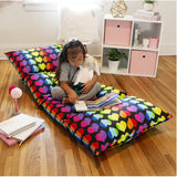 Rainbow Hearts Original Pillow Lounger