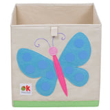 Butterflies 13" Storage Cube