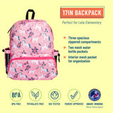 Magical Unicorns 17 inch Backpack