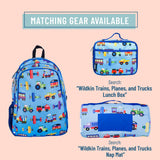 Trains, Planes & Trucks 15 Inch Backpack