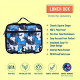 Blue Camo Lunch Box