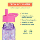 Unicorn 16 oz Tritan Water Bottle