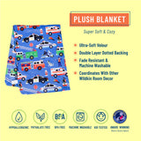 Heroes Plush Baby Blanket