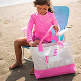 Unicorns Beach Tote