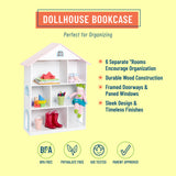 Dollhouse Bookcase - White