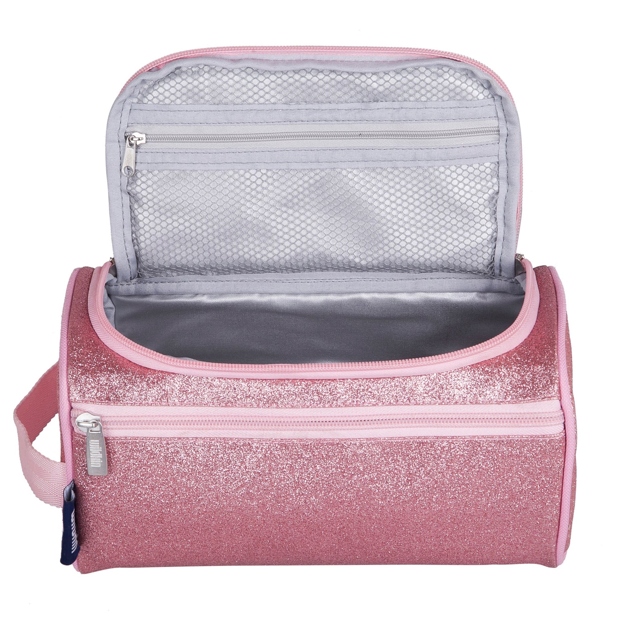 Wildkin Pink Glitter Overnighter Duffel Bag