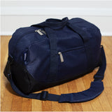 Rip-Stop Blue Overnighter Duffel Bag