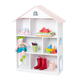 Dollhouse Bookcase - White