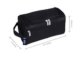 Rip-Stop Black Toiletry Bag